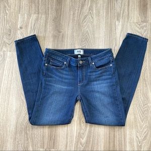 Paige Verdugo Ankle Blue Skinny Jeans. Sz 29